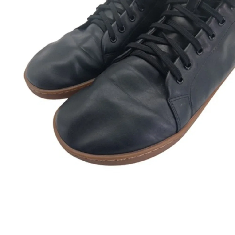 FEELGROUNDS Shoes Mens Size 14 Black Synthetic High Top Barefoot Casual Sneakers